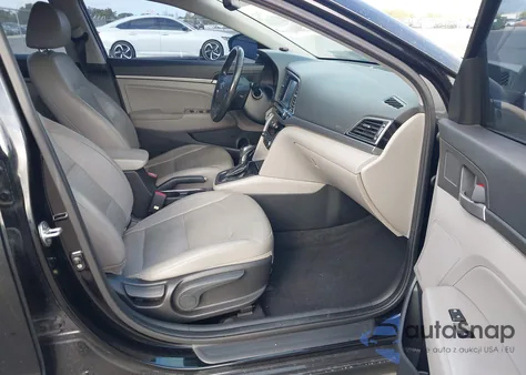 2018 Hyundai Elantra Limited from USA, damaged, VIN KMHD84LF0JU449461